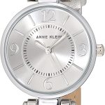 Anne Klein Women's Leather Strap Watch
